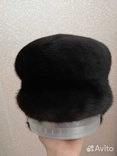 Шапка норковая женская
