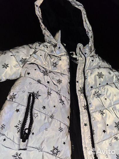 Светоотражающая куртка 104 acoola зимняя демисезон