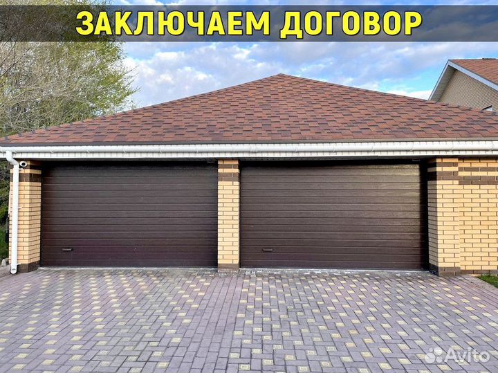 Подъемные гаражные ворота от производителя