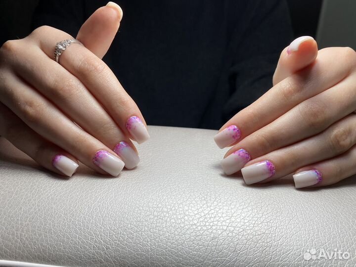 Маникюр с покрытием гель лак