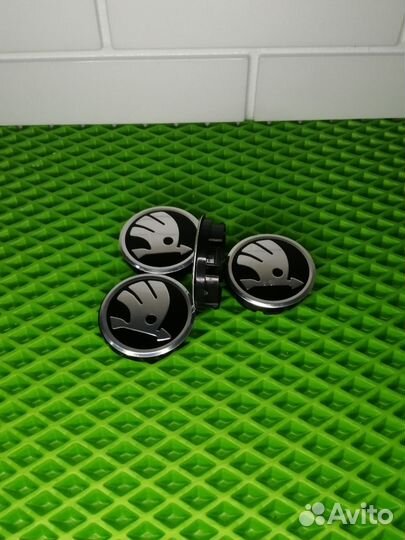 Заглушки колпачки на литые диски на Skoda