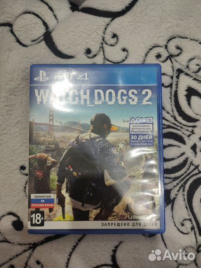 Диск ps4 watch dogs 2