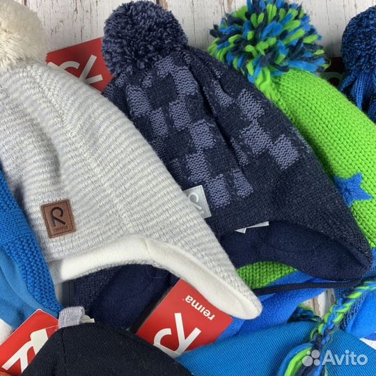 Шапки Рейма зима шерсть мериноса на выбор новые