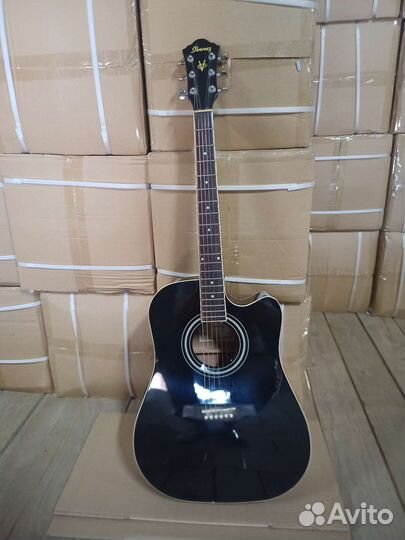Электроакустическая гитара Ibanez V72ECE-BK