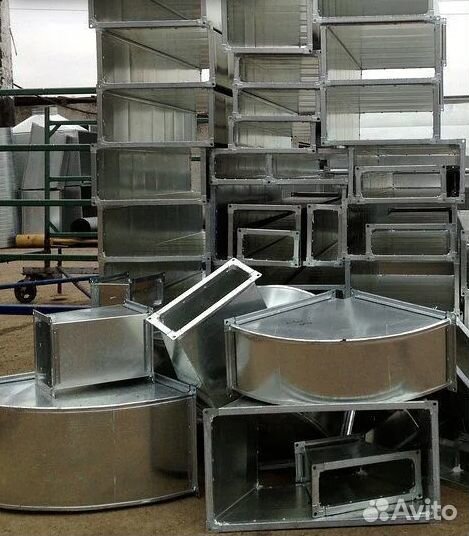 Воздуховоды из оцинкованной стали