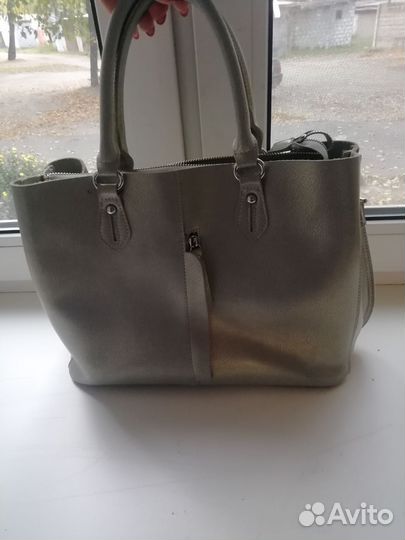 Сумка женская натуральная кожа бу