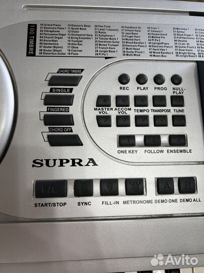 Синтезатор supra SKB 611