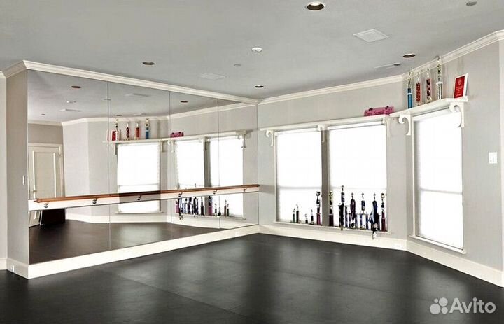 Зеркала в спортзалы