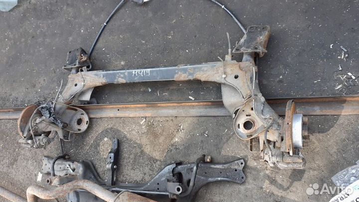 Задняя балка Volkswagen Polo седан Skoda Rapid