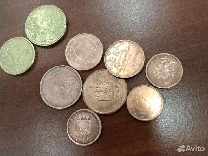 Иностранные монеты на обмен