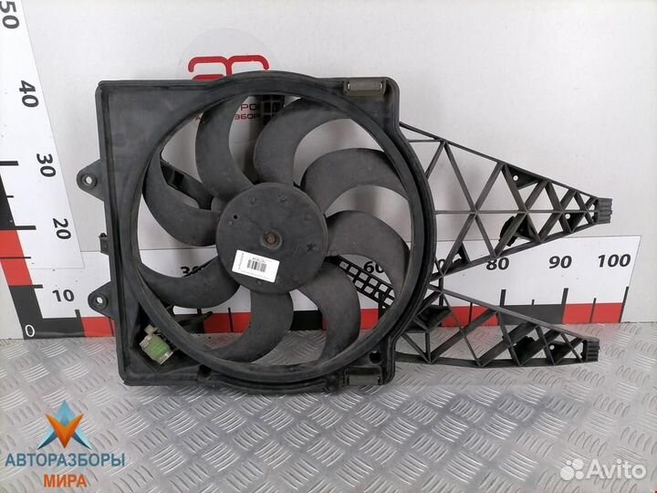 Вентилятор радиатора Fiat Punto 2 рест. 2008