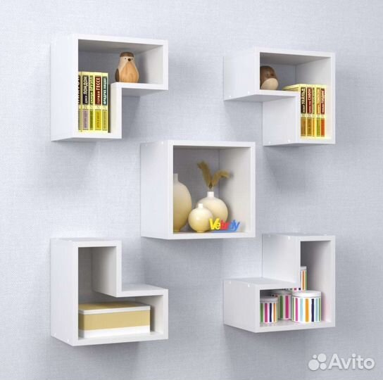 Настенная полка пазл