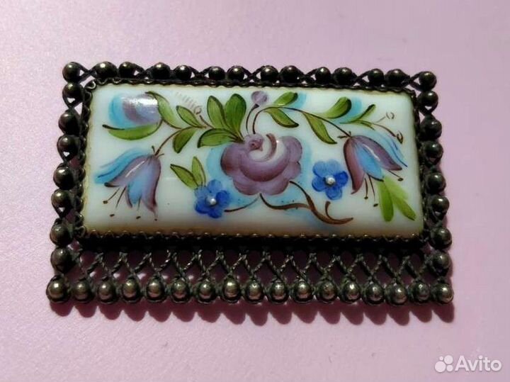 Винтажная брошь