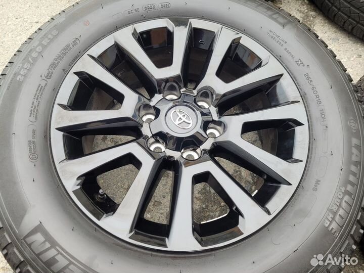 Колеса Toyota Prado 150 Black Onyx 256/60R18 Japan