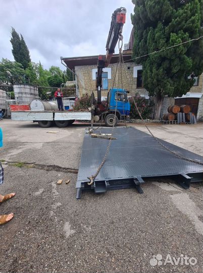 Стационарные автомобильные весы