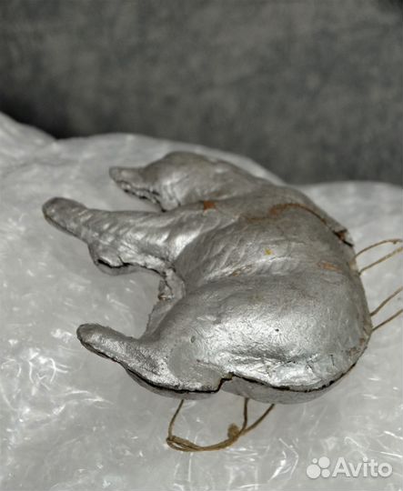 Дутый картонаж 30-40-х годов. Медведь