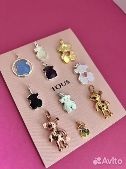 Подвески мишки Tous