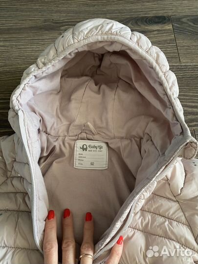 Курточка для девочки 92