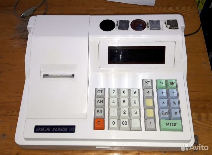 Кассовый аппарат Ока -102К чекопечатающий