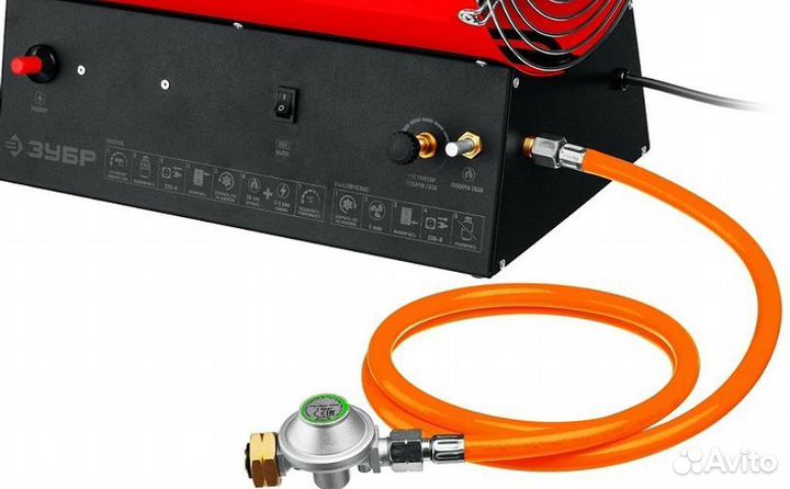 Газовая тепловая пушка зубр 80 кВт тпг-80