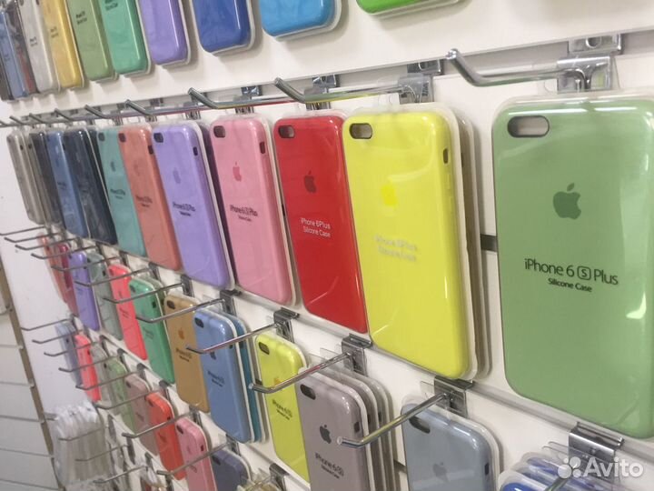 Чехлы под оригинал на разные модели iPhone