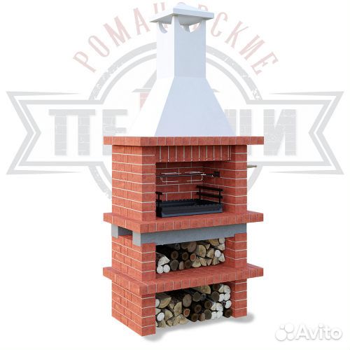 Модульная печь барбекю