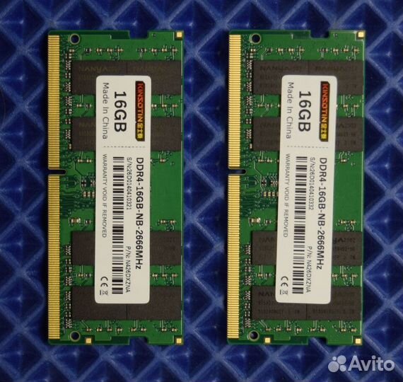 Оперативная память 32 гб 2666 мгц DDR4 sodimm
