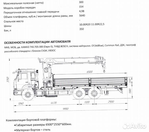 КАМАЗ 65115, 2021
