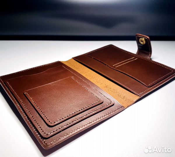 Обложка авто/документов из Кожи Ручной Работы