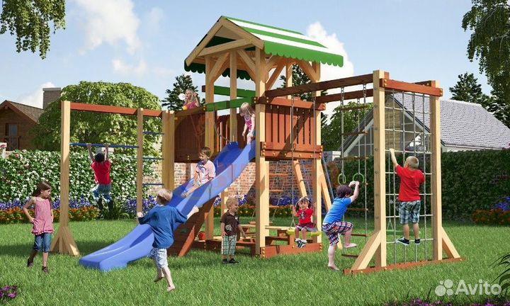 Детский уличный спортивный комплекс