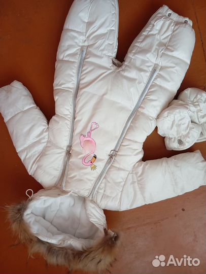 Зимний конверт в коляску