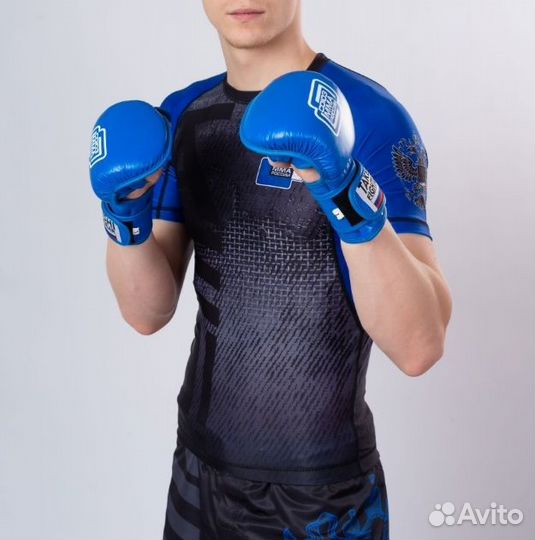 Перчатки Takeshi fight gear Союз мма России