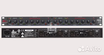 Двухканальный динамический компрессор DBX166XL