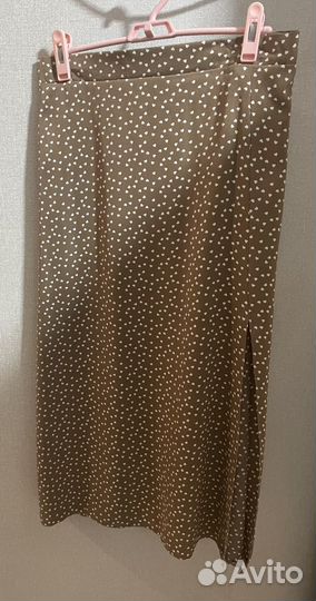 Юбка женская с разрезом