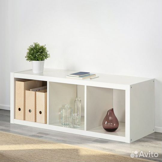 Kallax Стеллаж 42х112 см. 303.721.88 Белый IKEA