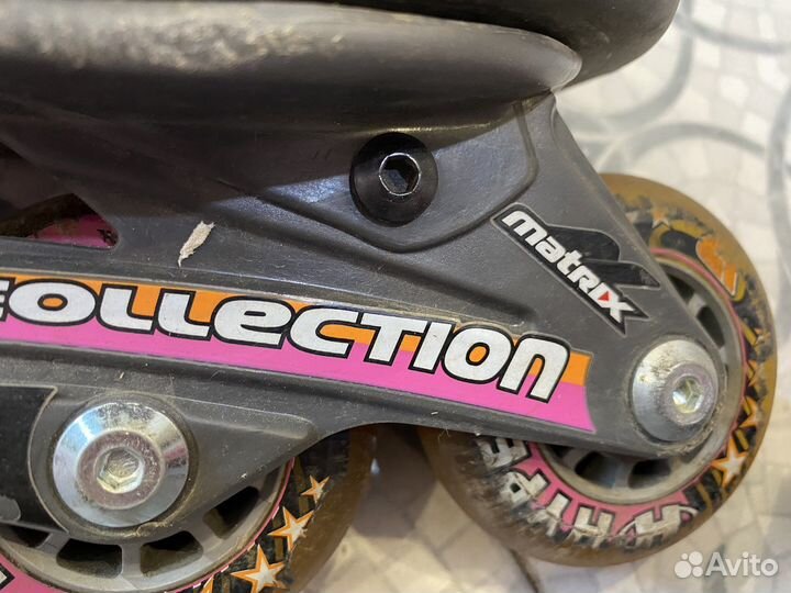 Роликовые коньки детские раздвижные 31-34 Matrix