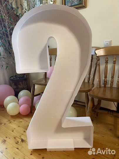 Цифра 2 для аэромозайки