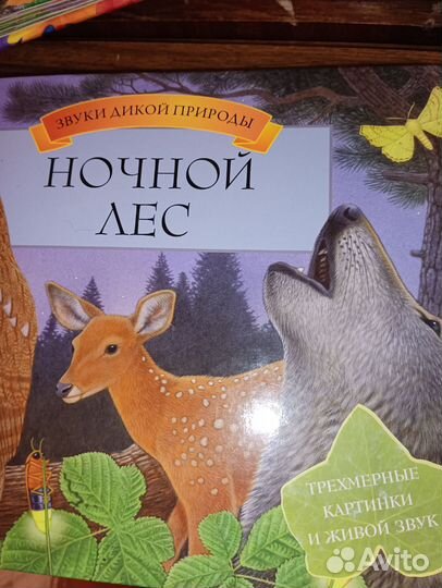 Детские книги с трёхмерными картинками