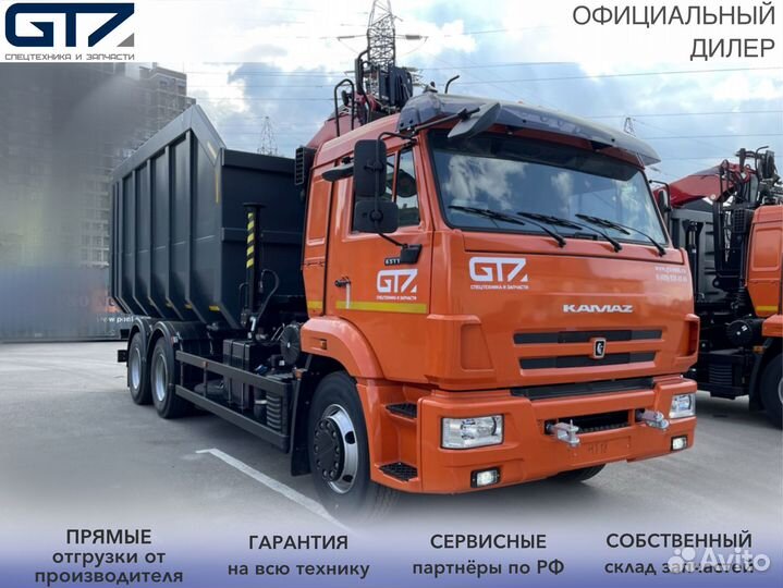 КАМАЗ 65115-3094-48 с КМУ, 2024