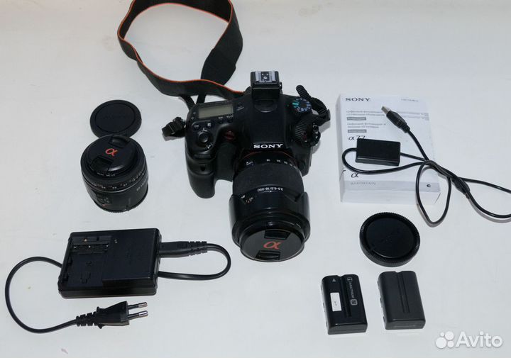 Фотоаппарат Sony Alpha SLT-A77