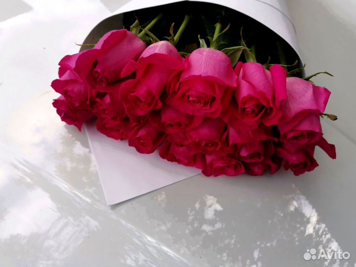 Розы, букет цветов, 101 роза. Розы опт