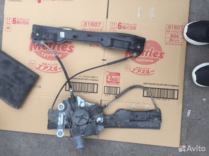 Механизм стеклоподьемника opel astra