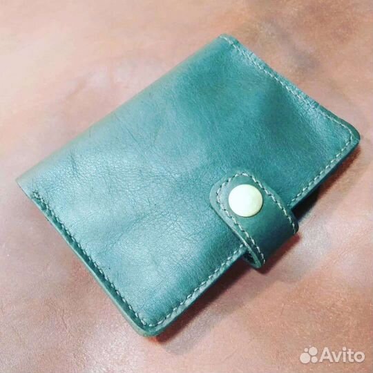 Обложка на паспорт натуральная кожа