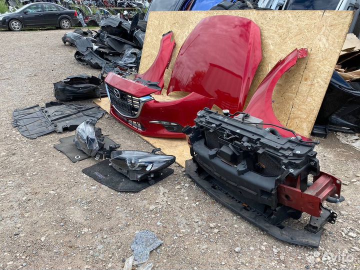 Ноускат Mazda 3 BM перед в сборе