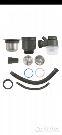 Сифон д/мойки из нержавейки