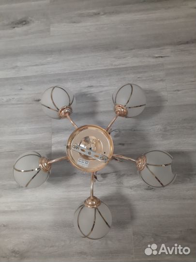 Люстра 5 рожковая