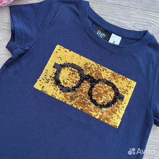 Новая футболка Hogwards, 8/128см