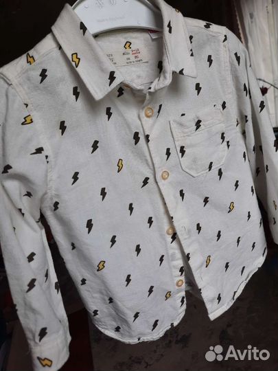 Рубашки для мальчика 80 zara baby go