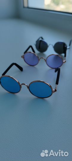 Очки для кошек, собак и кукол миниатюрные раскладн