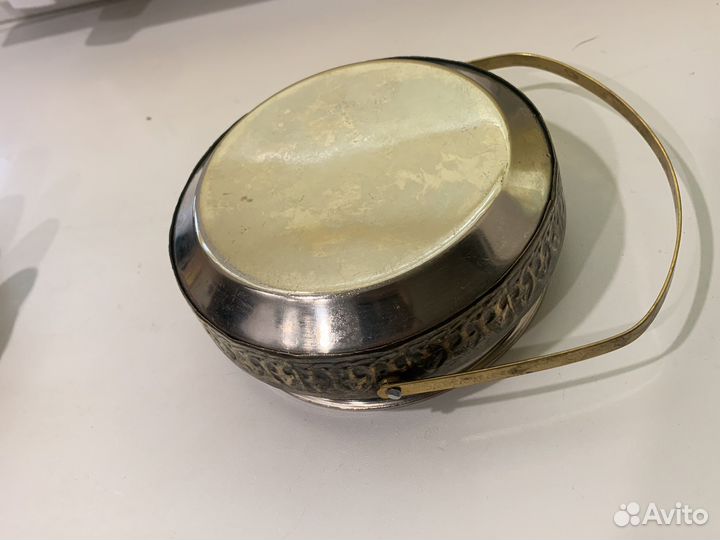 Сахарница мельхиор СССР